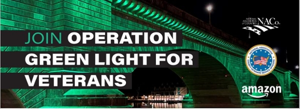 Operation Green Light for Veterans graphic.